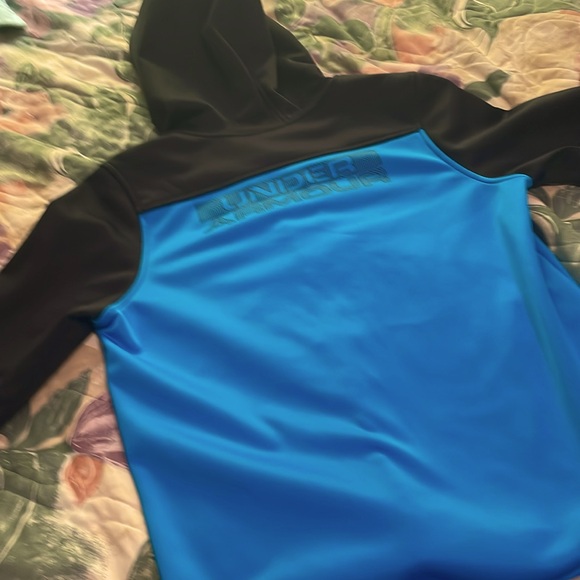 Under armour blue and black cold gear jacket - Picture 2 of 5
